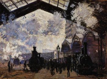 尅勞德 莫奈 The Saint-Lazare Station 尅勞德 莫奈 The Saint-Lazare Station